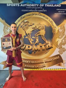 Official Instructor Expert Certificate Award Ceremony for WPMTA Representative of Morocco